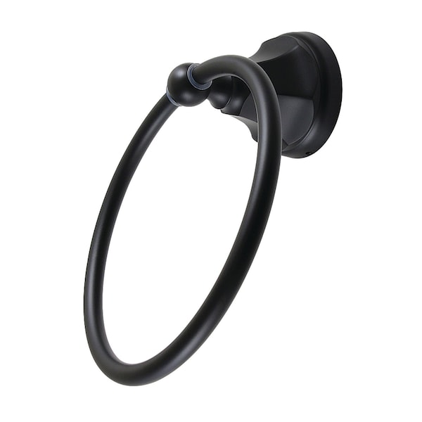 6Inch Towel Ring, Matte Black
